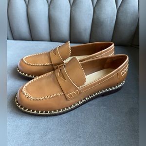 SCHUTZ leather loafers